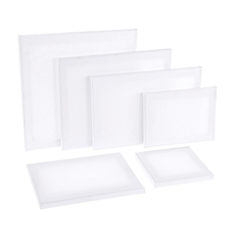 Cotton White Stretched Canvas for Drawing Painting DIY Canvas Painting