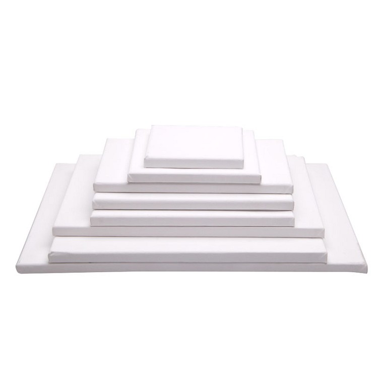 White Blank Square Artist Canvas 