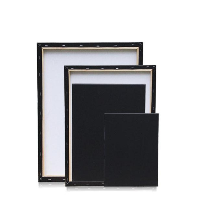 Black Artist stretched canvas for painting stretched canvas prints