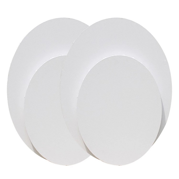 Diy Oval Cotton Oil Painting Canvas Mini And Stretched Canvas Home Decors For Primed Oil Acrylic Paint