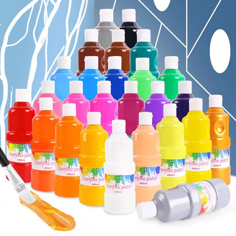 non-toxic 400ml private label artist acrylic color paint