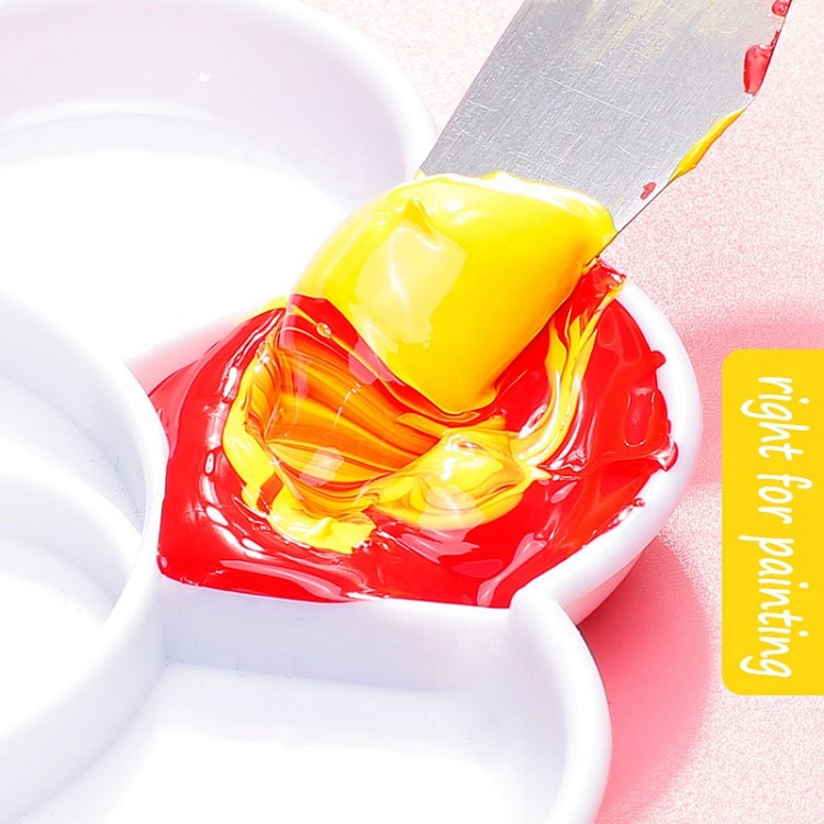 Hot sale wholesale product artists 100ml non-toxic washable acrylic paint