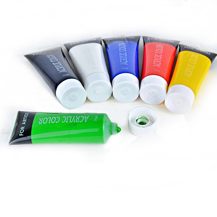 Wholesale low price 75ml Artist Acrylic Paint Set