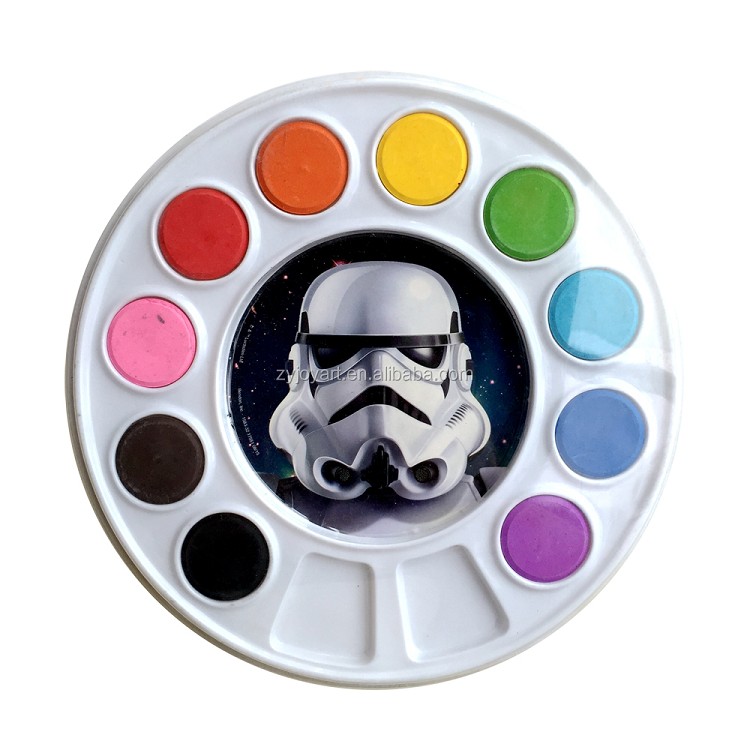 10/Pkg Set rapid dissolution watercolor cakes