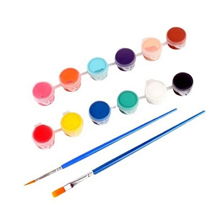 Wholesale Acrylic Paint 5ml 12colors Acrylic Kids Paint Sets