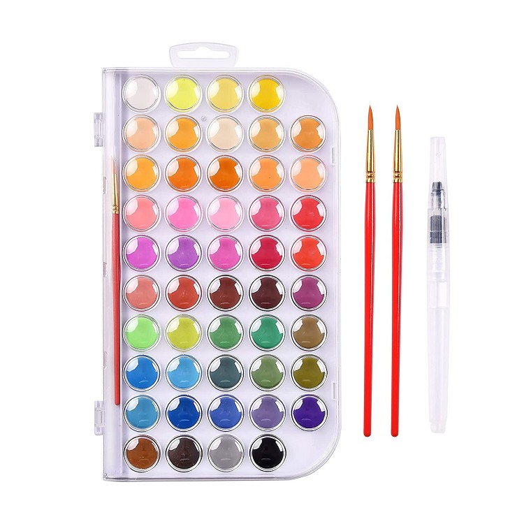 Non-Toxic wholesale watercolors 48 water color paint professional artist watercolors for painting