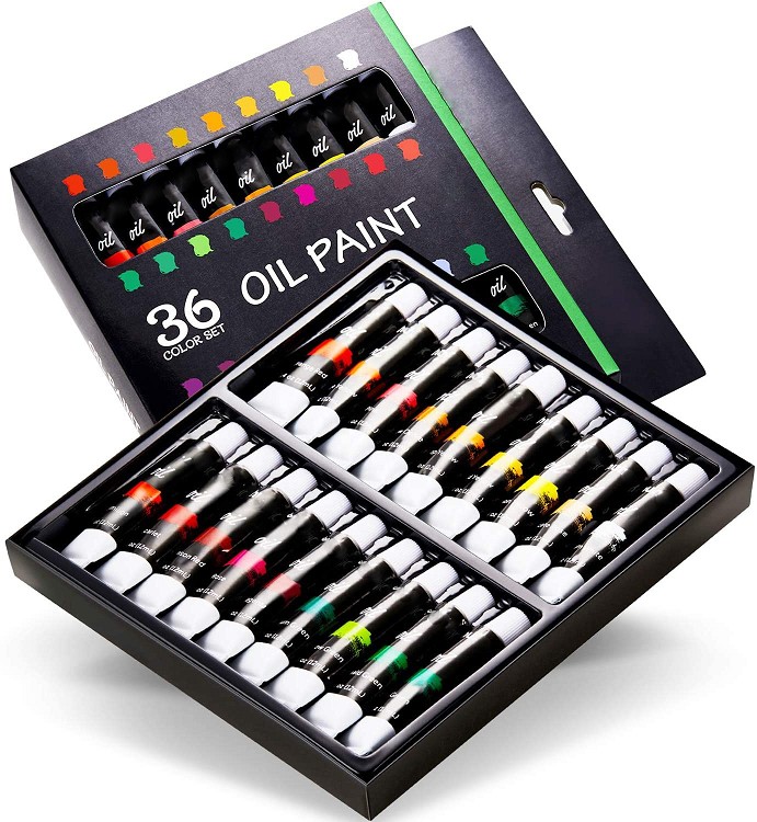 36colors 12ml paint tube aetist oil paints for art