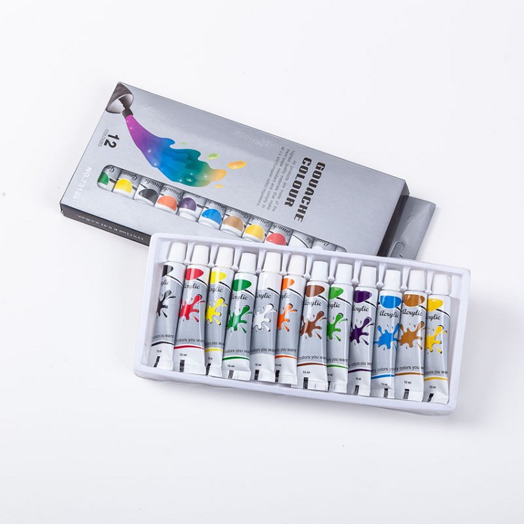 Wholesale Factory Art Supply Gouache Paint, Wholesale High Quality Cheap Gouache Paint Set