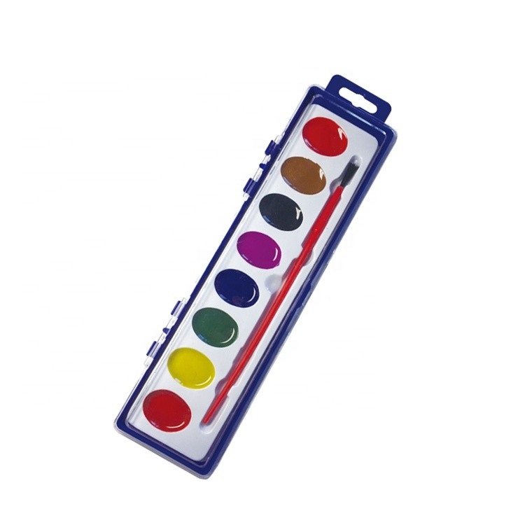 Popular Artist Craft Kids Hobby Semi Dry Watercolor Paint Set