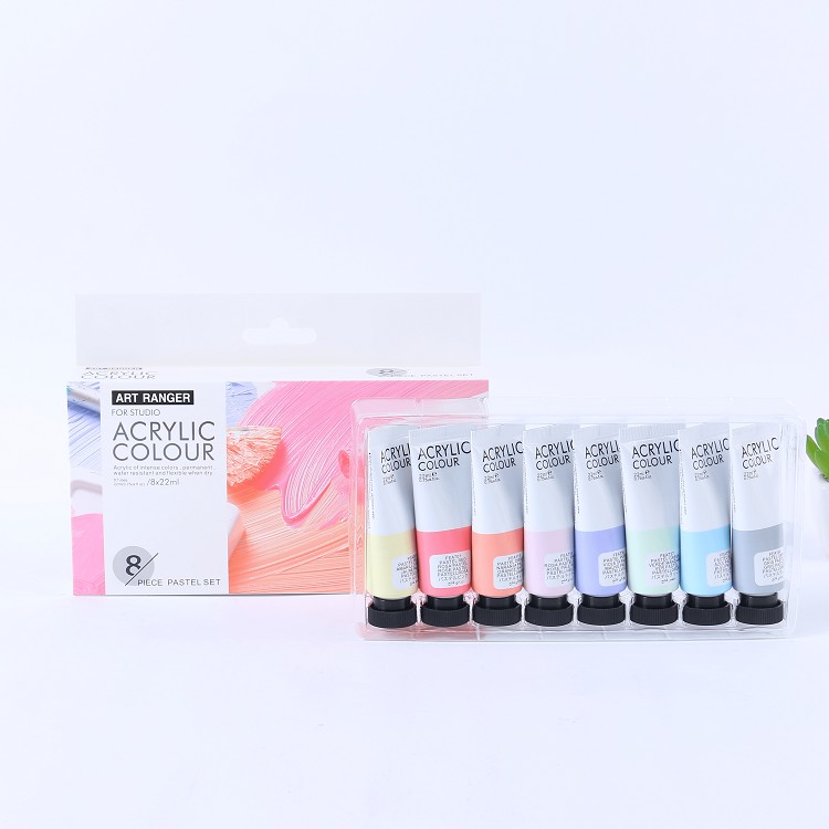 Art Rangers 22ml 8 colors Acrylic pastel set Acrylic paint