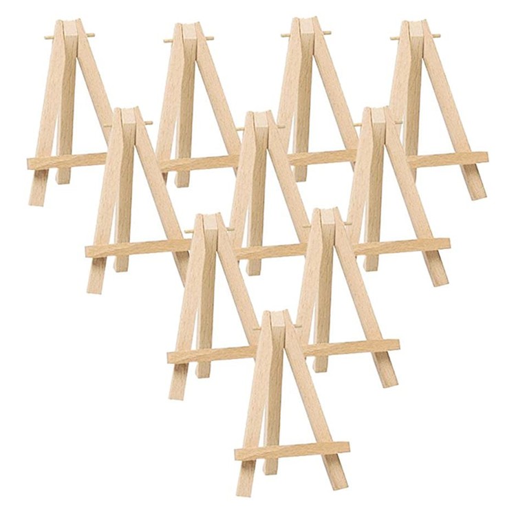 15*8 cm Art Tiny Wooden Stand Easel Display Tabletop Easel Painting for Kids