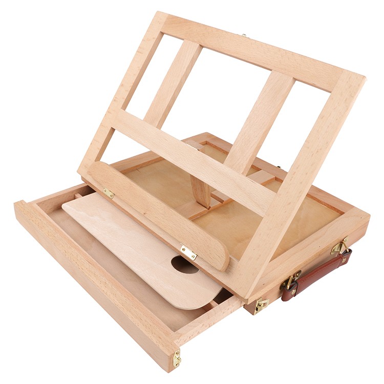 wholesale easel Drawing Painting Supply Desktop Table Easel Wooden Sketch Box