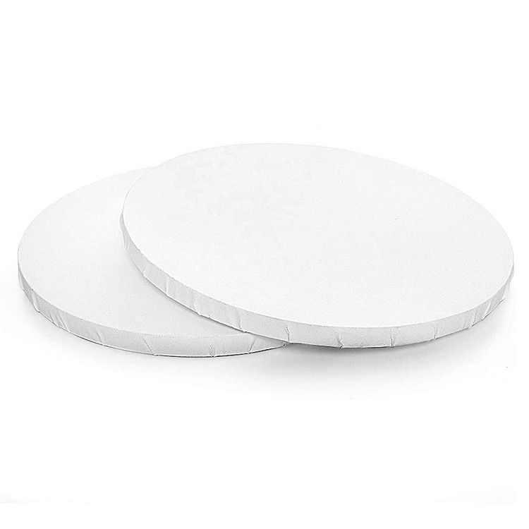 Pre Stretched Canvas Primed Round Canvas Boards for canvas frame painting