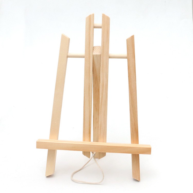 High Quality 30cm,40cm,50cm Small Pine Easel,Folding Miniature Wooden Desk Easel For Wholesale