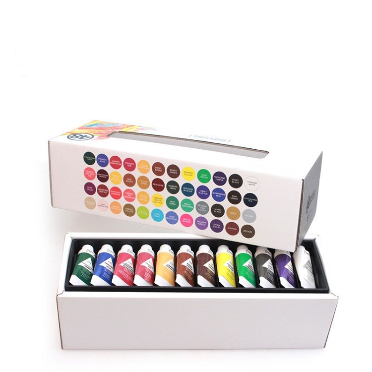 professional 22ml 48colors acrylic paint set for art