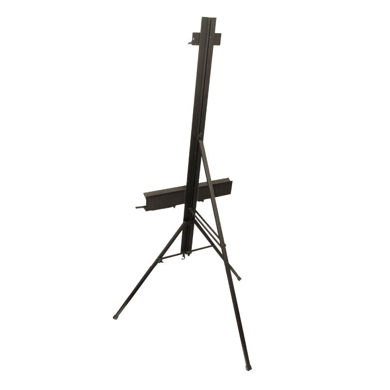 Aluminum Light Weight Artist Easel With Adjustable Tray And Palette Holder