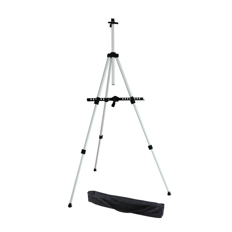 Aluminum Easel with Bag 21 to 66-Inch Adjustable Height Painting Easel