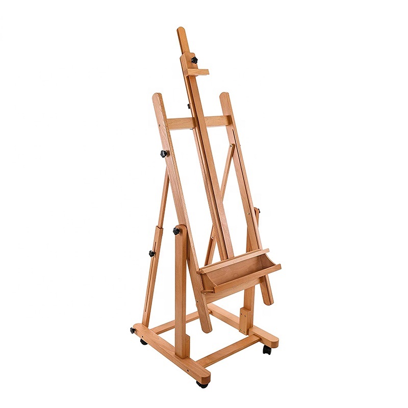Artist Professional Versatile Solid Beech Wood Painting Easel Stand