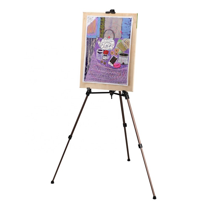 artist aluminum metal tripod filed ease adjustable stand for painting ,drawing
