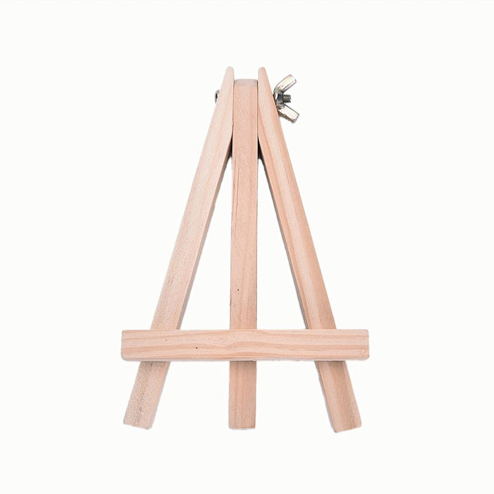 Mini Wooden Easel Art Painting Name Card Stand Display Holder Drawing for School Student Artist Supplies