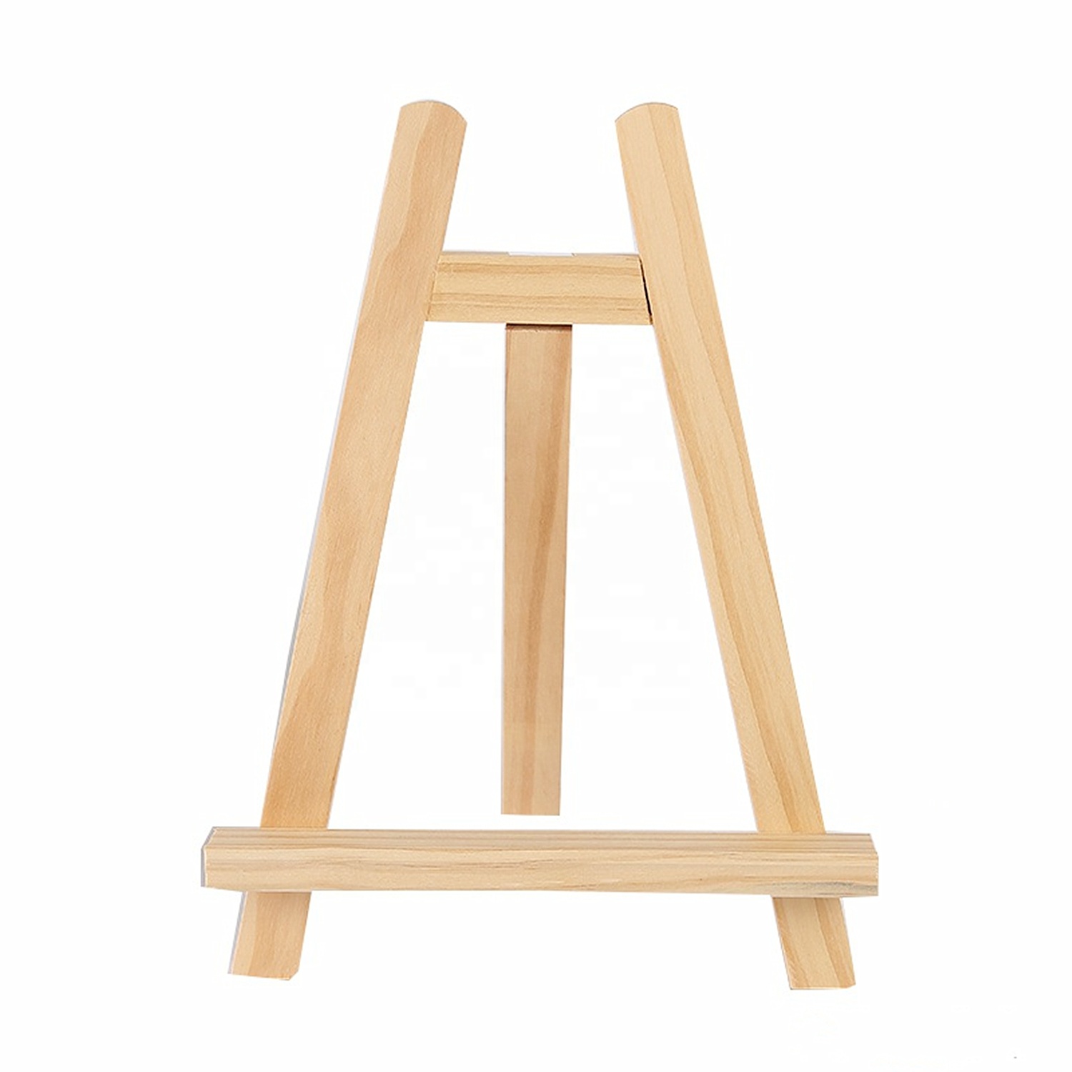 Round Head Bracket Solid Wood Oil Easel Mini Desktop Small Blackboard