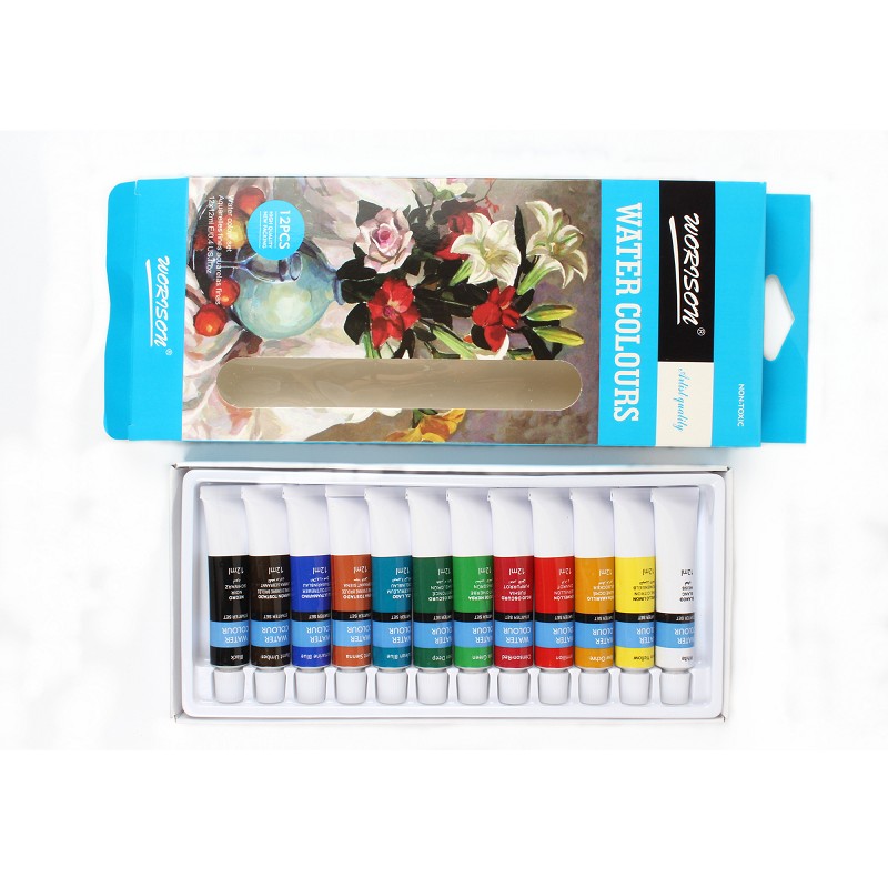 12-color Watercolor Painting Pigment Set Art Special Graffiti Handmade Supplies