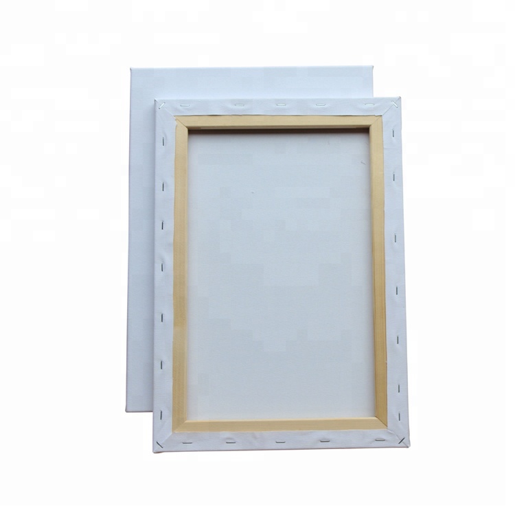 Customized high quality advanced blank stretched canvas painting canvas students use