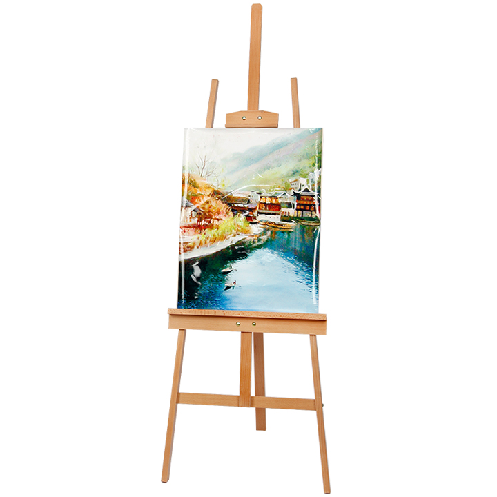 Factory direct sales tripod stand display easel advertising display rack