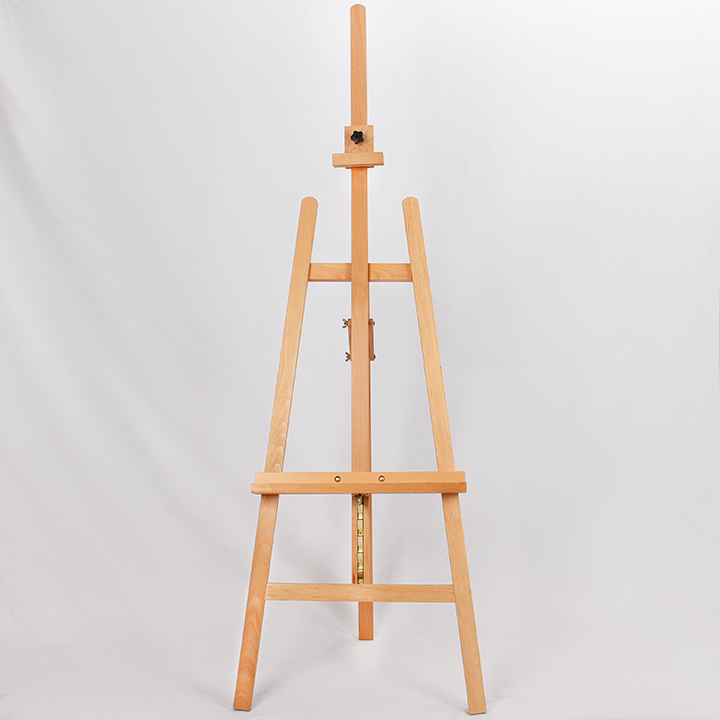 Promotional high quality wooden artist easel outdoor display easel