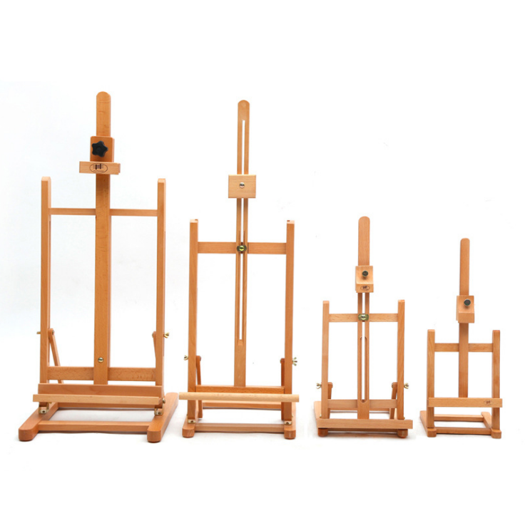 Professional Factory Mini Desktop Beech Wood Easels Drawing Stand for Painting