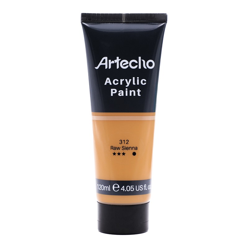 Acrylic Paint for Art Paint, Decorate, Raw Sienna 4.05 Ounce/120ml Acrylic Paint Supplies for Wood, Fabric, Crafts