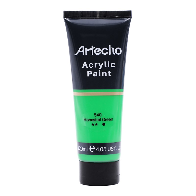 Acrylic Paint for Art Paint, Decorate, Monastral Green 4.05 Ounce/120ml Acrylic Paint Supplies for Wood, Fabric