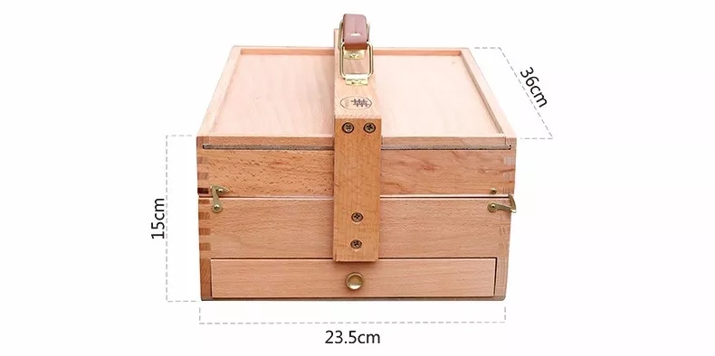 High Quality Hot Sale Travel Artist Painting Easel Box