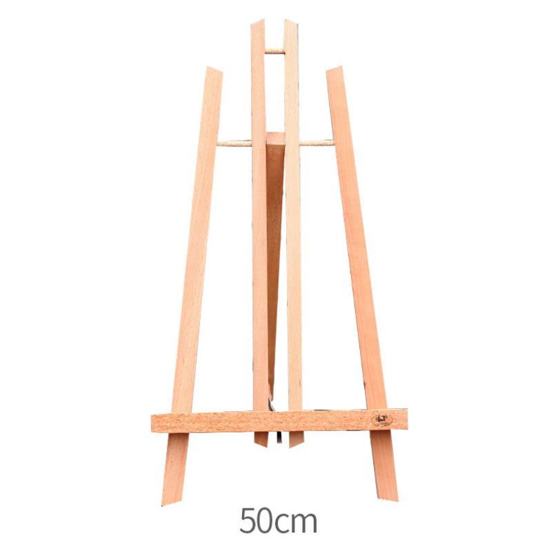 2021 50cm Tall beech wood portable Counter top display easel for magazine