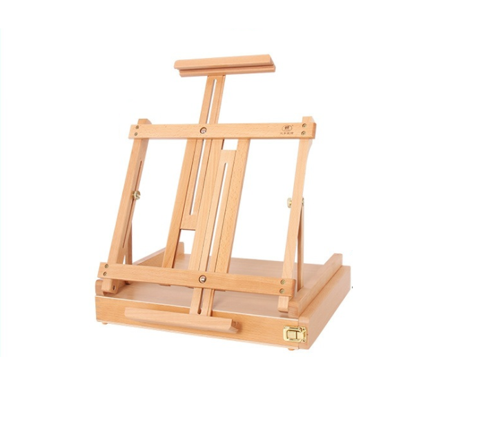 2021Amazon Portable Adjustable Wood Desk Table Easel with Storage Drawer