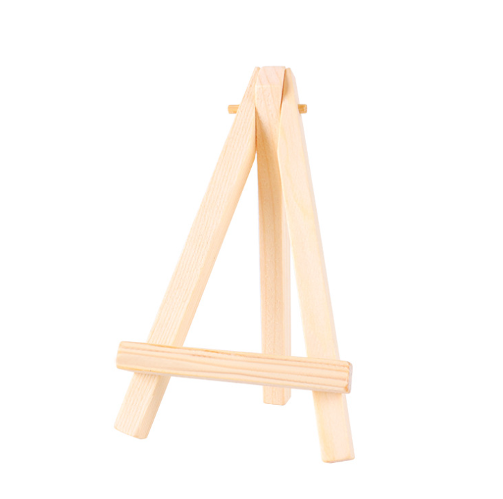 2021 nice quality Art Supplies 9*16cm Mini Display Wood Easel for Displaying Small Canvases