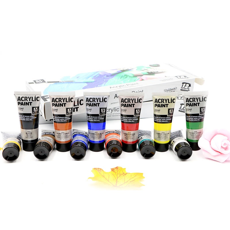 High Quality Artist Painting Non Toxic 22ml Acrylic Paint