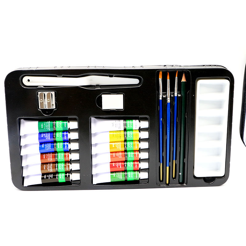 Wholesale Art Drawing 12 Colors Acrylic Paint Set 12
