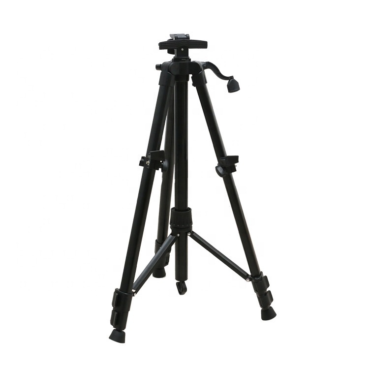 Artist Easel Stand Extra Thick Iron Metal Tripod Display Easel with Portable Bag for Floor/Table-Top Drawing and Displaying
