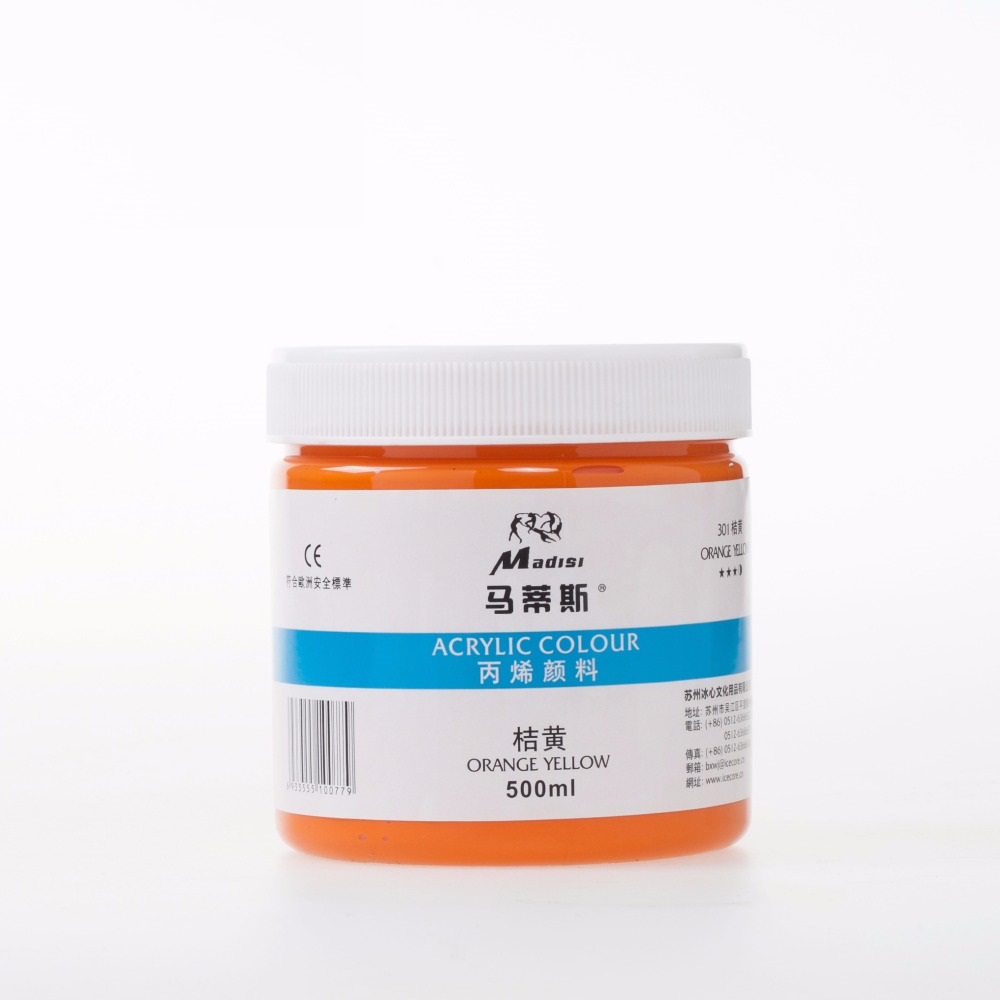 500ml acrylic color paint artistic paint reflective acrylic paint