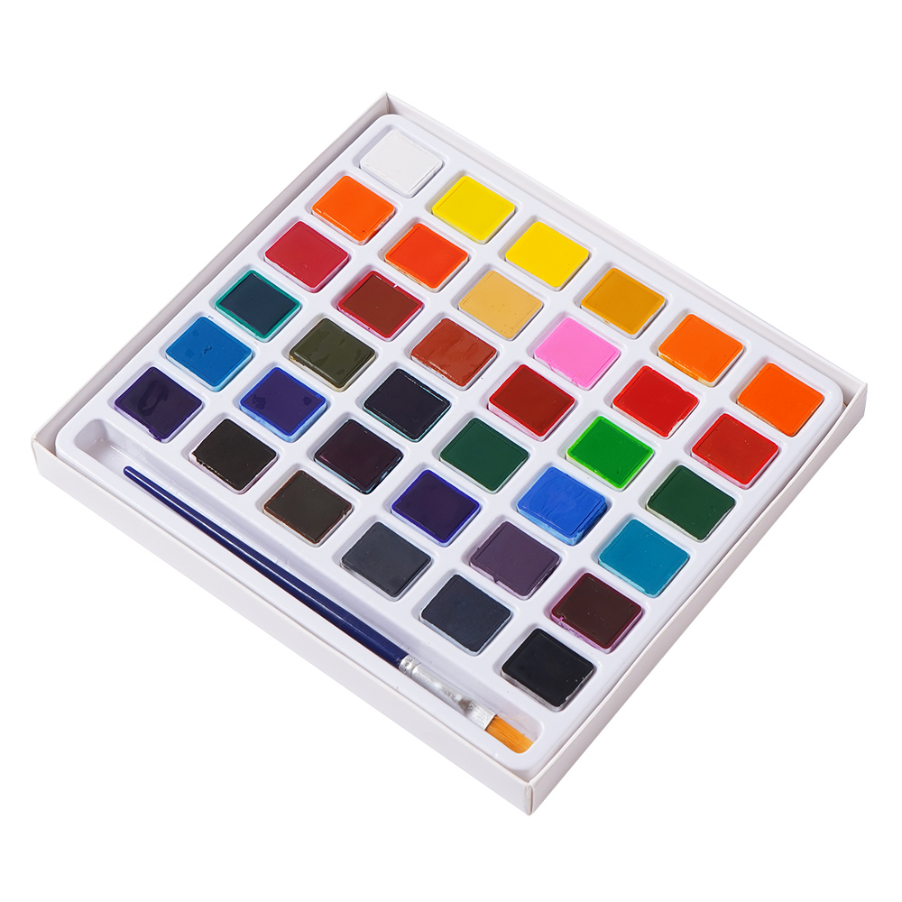 2022 wholesale art supplies soild gouache paint gouache watercolor paints set environmentally non-toxic Hot sale products
