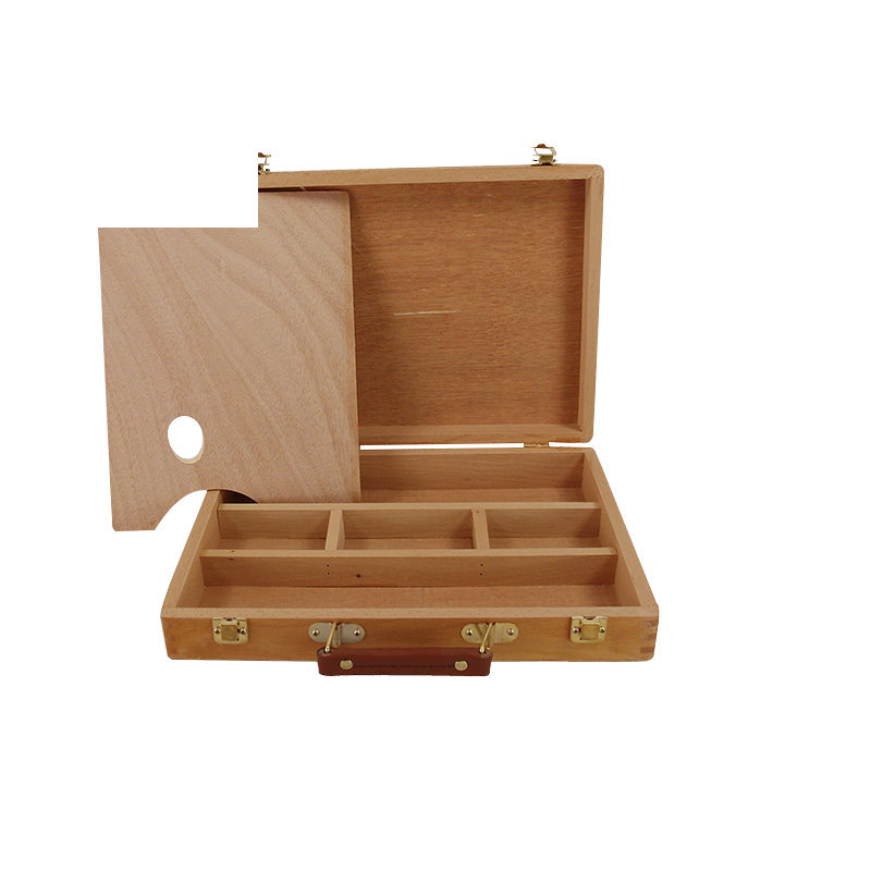 Premium Wooden Sketchbox Easel, Desktop Painting Easel for Student Artist Beginner