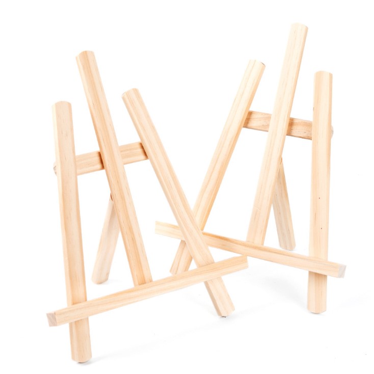 factory high quality wood mini easels for kids artist art beginner