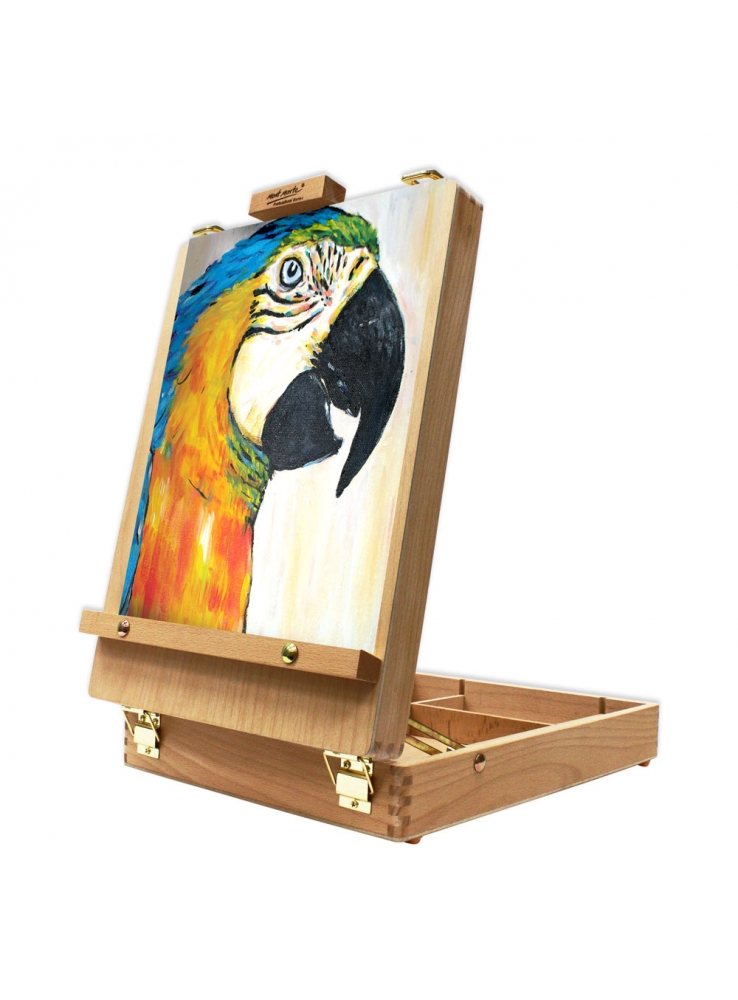 Mont Marte Tabletop Box Easel Med - Beech