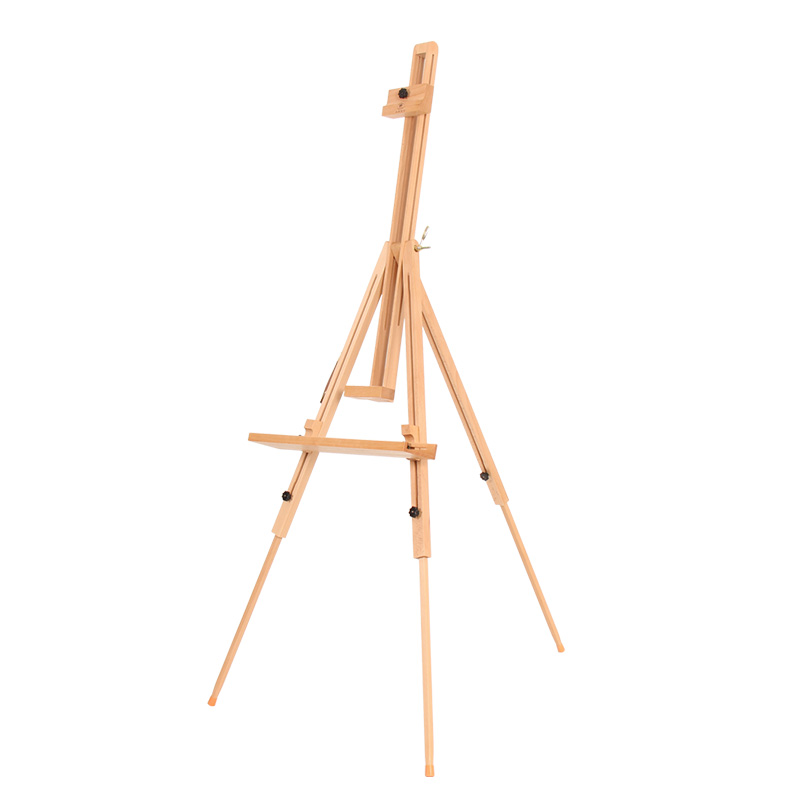 High Quality Convenient Triangular Easel For Painting with Tray