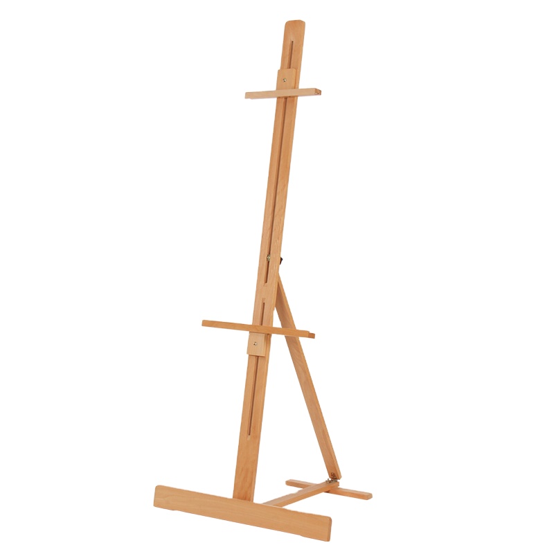 Portable Simple Custom Innovative Design Beech Display Easel Adjustable Display Easel I- Frame HJ-176