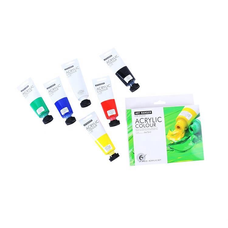 Non Toxic Colorful Bottled Acrylic Resin Paint For Kids