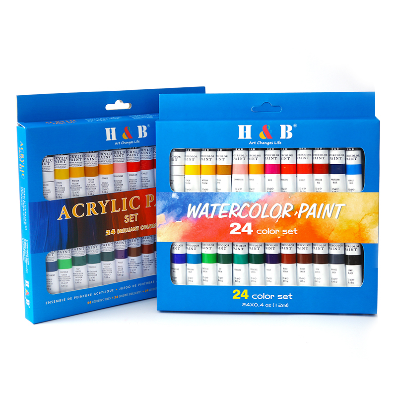 art Supply 107pcs Deluxe Acrylic Painting Set