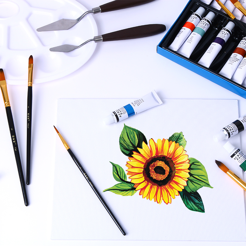 Professional Supplies 38 pcs acrylic Paint Set