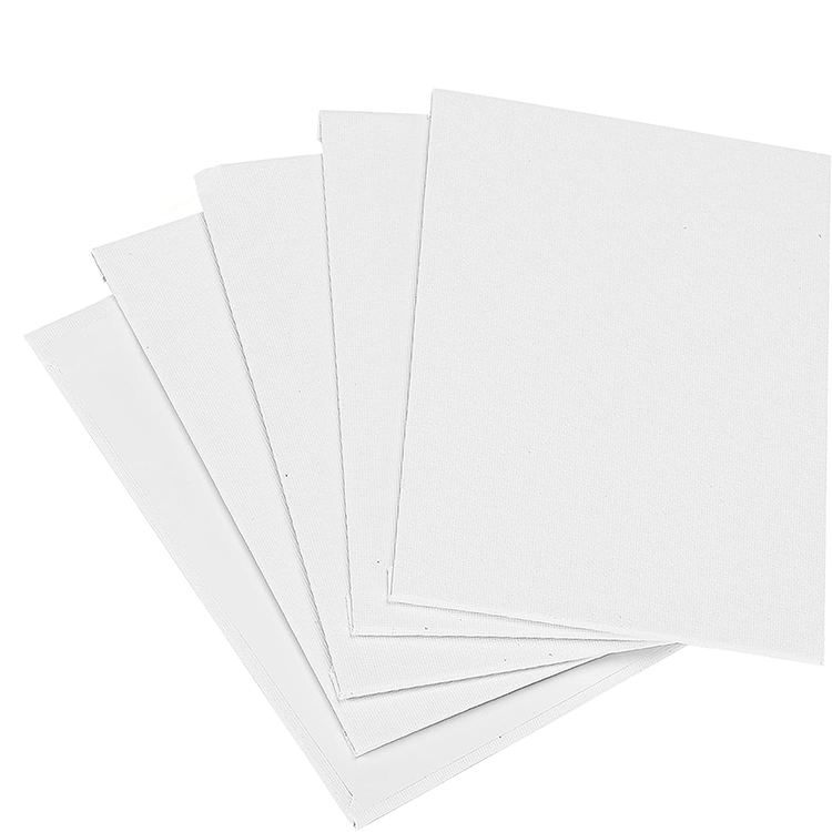 Hot Selling Customized 5 Blank Panel Canvas Board 20x30cm for Kids Painting